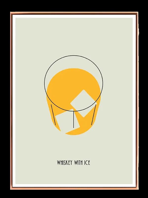 Whiskey Elegance No 2 Plakat