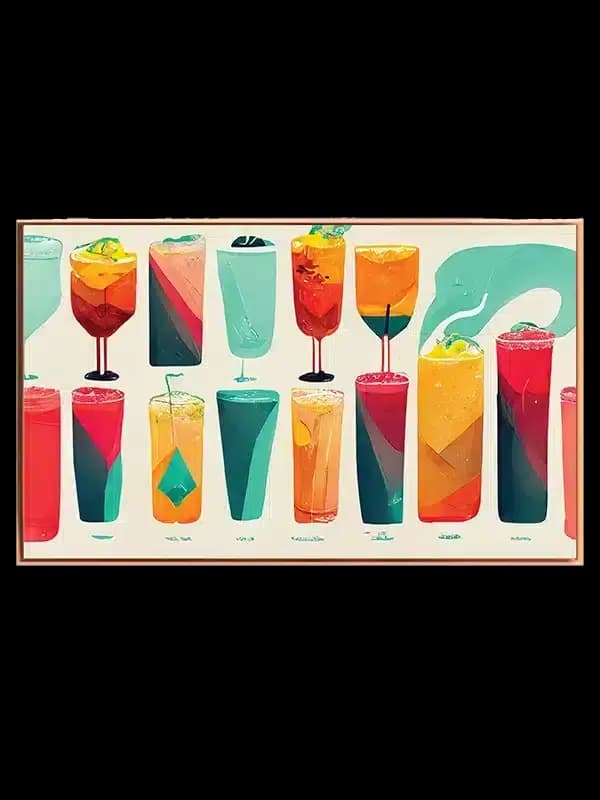 Colorful Cocktails Plakat