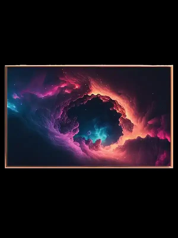 Kosmisk Nebula med Glød