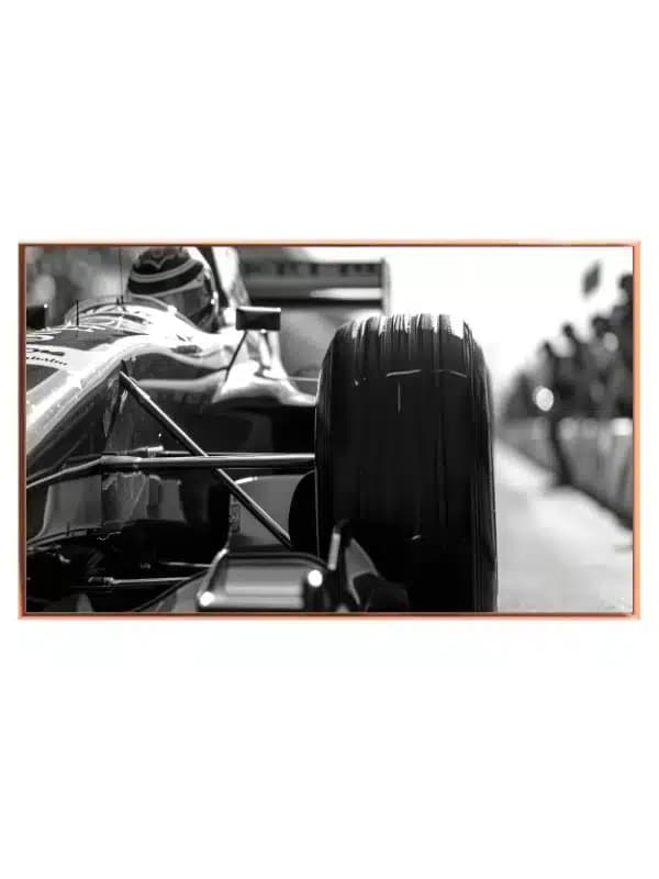 Grafisk Formelbil ved Pitlane