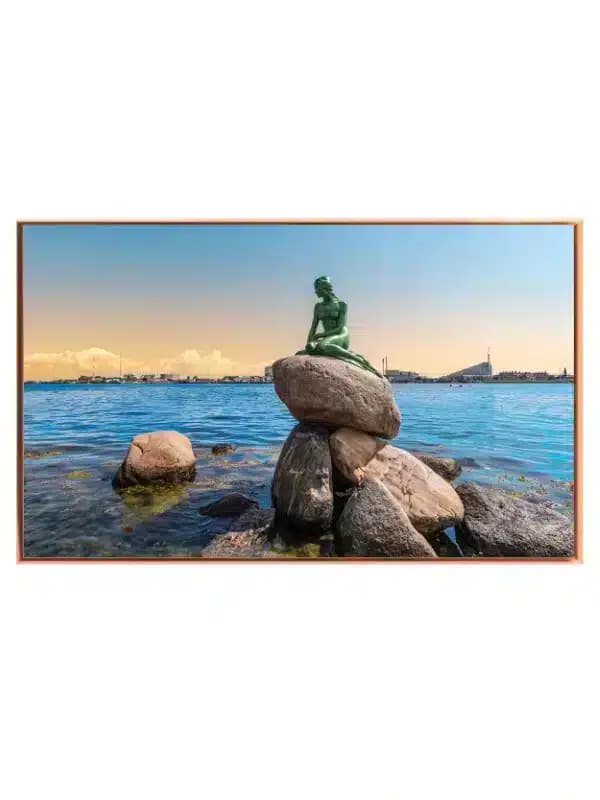 Bronze Statue By The Water
