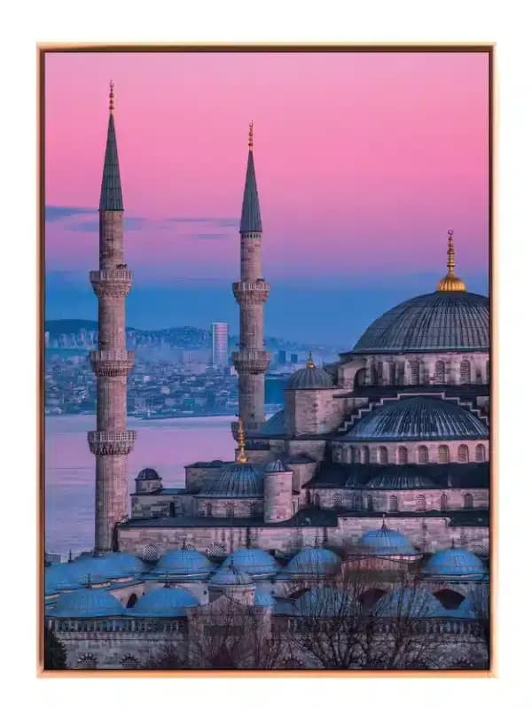 Istanbul Mosque At Sunset