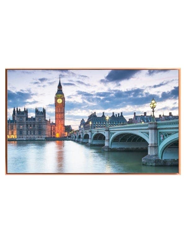 London Cityscape With Bridge