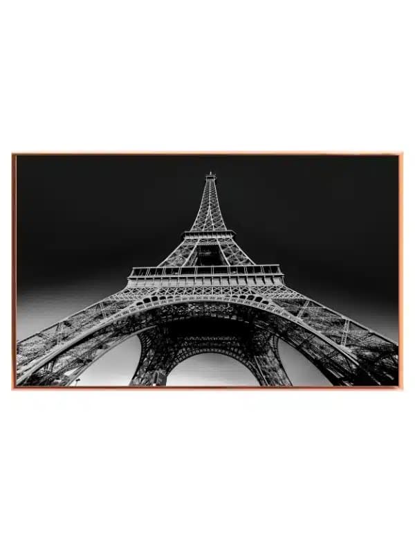 Sort Hvid Eiffel Tårn Plakat
