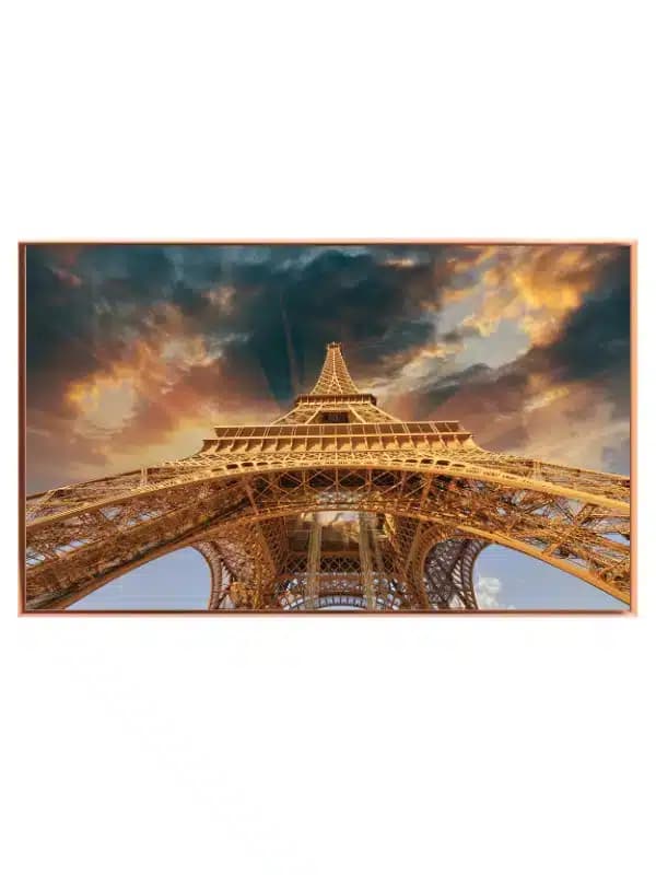 Eiffel Tower Dramatic Sunset View