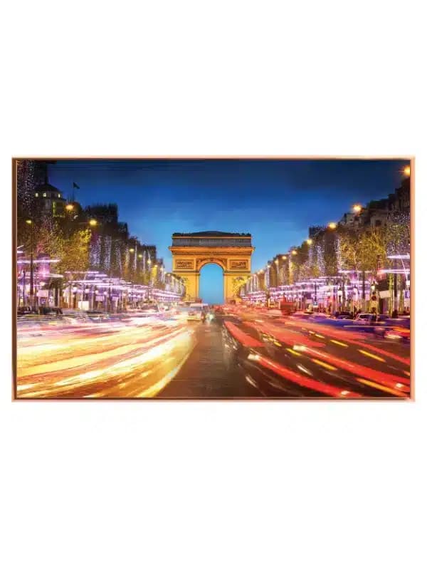 Evening Cityscape With Arch