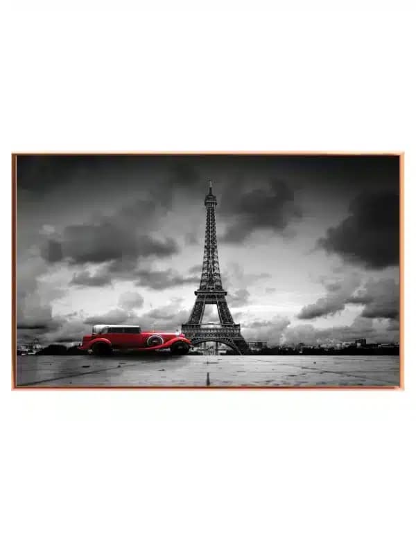 Classic Car Eiffel Tower Paris