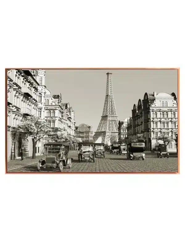 Vintage Paris Street Scene