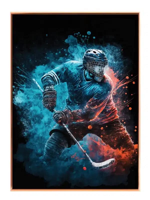 Ishockeyens Dynamiske Farvespil