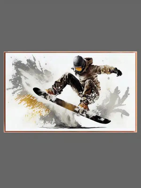Sneeventyr på Snowboard