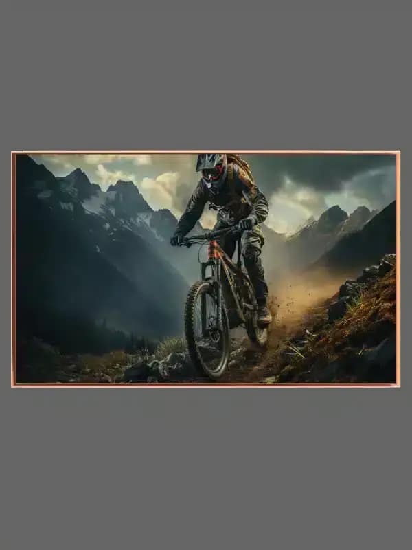 Eventyrlig Mountainbike i Bjergene