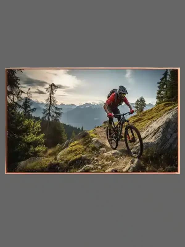 Eventyrlig Mountainbike i Bjergene