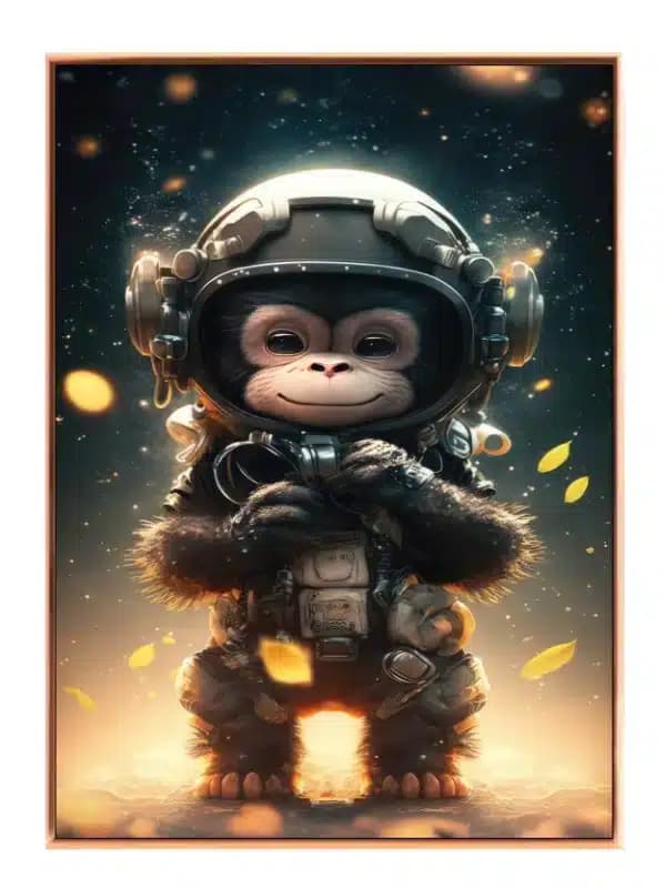 Lille Abe Astronaut i Rummet