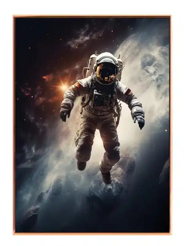 Astronaut i Fri Svæv
