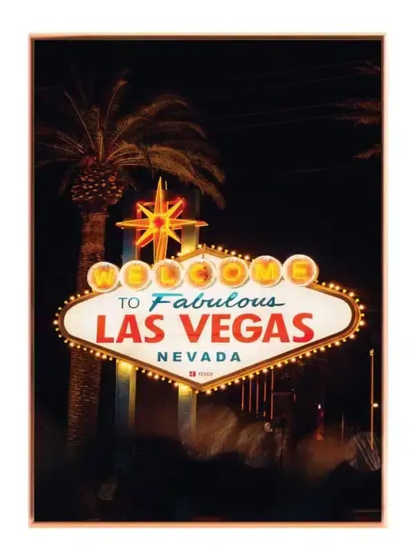 Welcome To Las Vegas Skilt