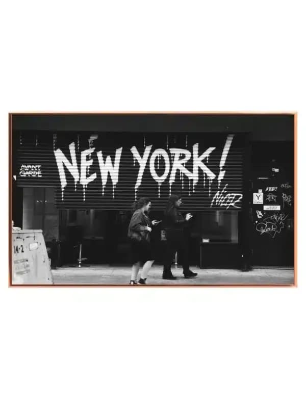 New York Graffiti på Rullegitter