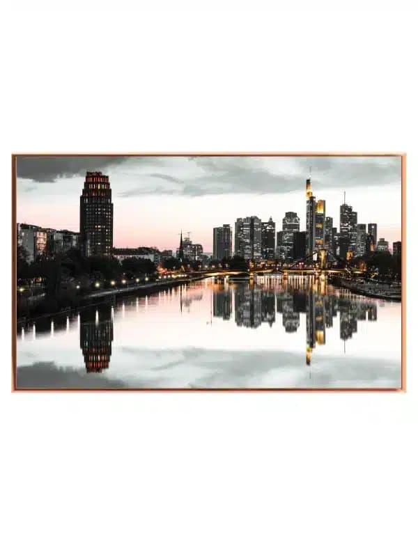 Frankfurt Skyline ved Main