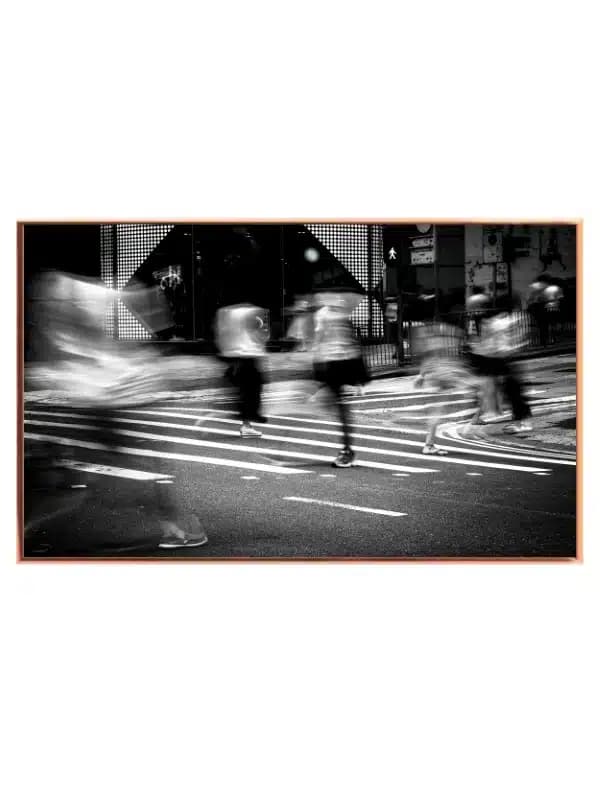 Slørede Fodgængere ved Overgang