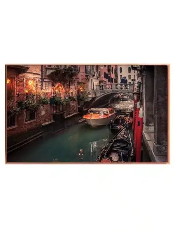 Romantic Venice Canal Evening