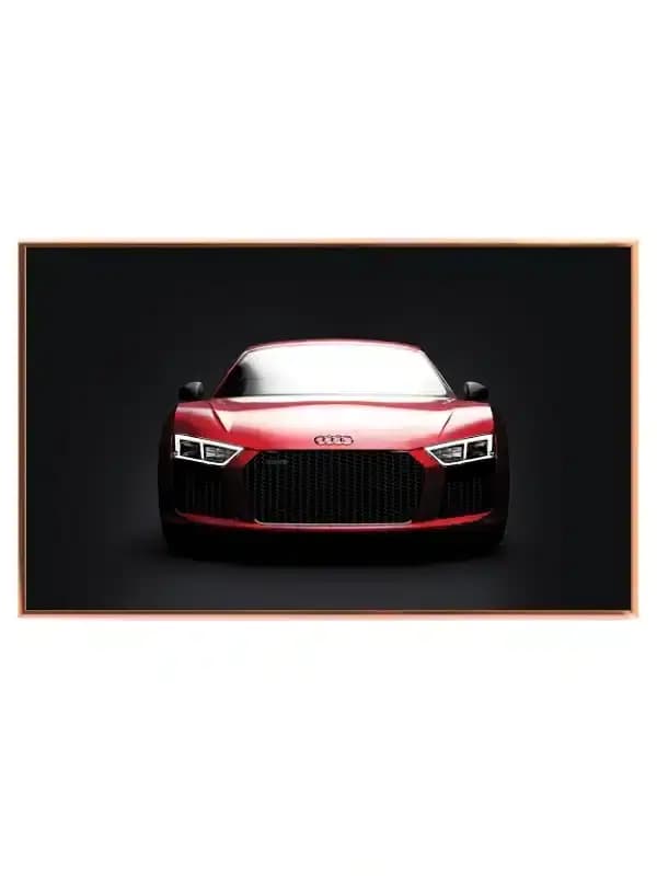 Rød Audi Sportsfront