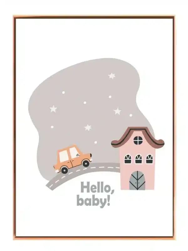 Cozy Little Car Adventure Plakat
