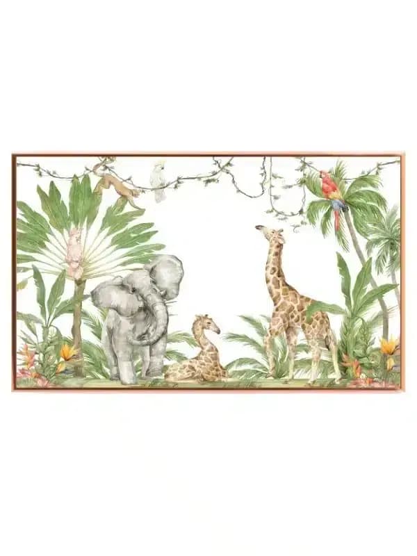 Curious Safari Jungle Friends Plakat