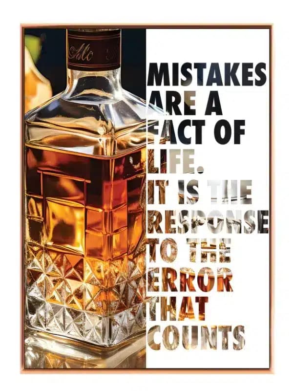 Mistakes And Mastery Plakat