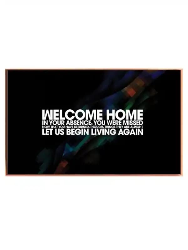 Velkommen Hjem Plakat