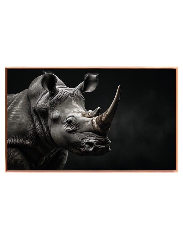 Rhino Side View Plakat