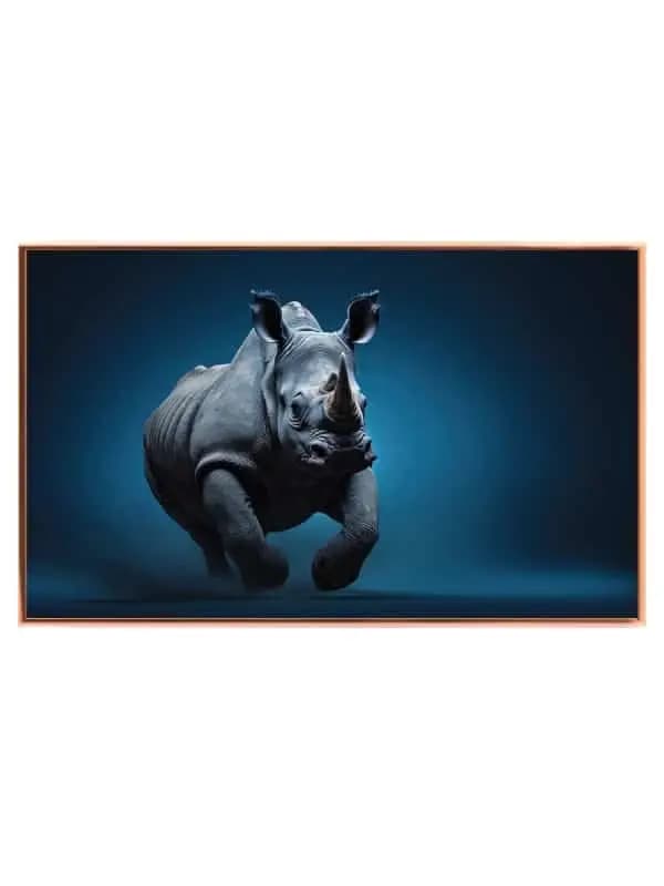 Running Rhinoceros Plakat