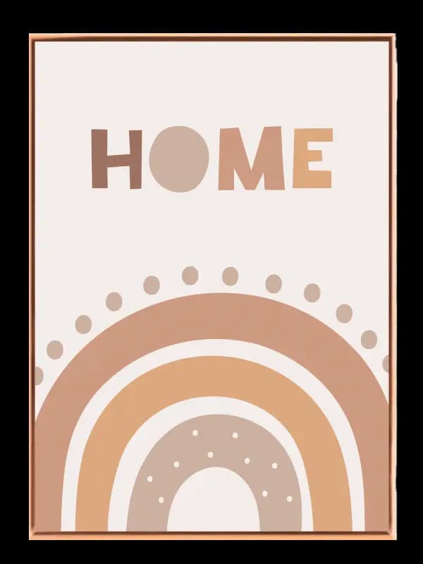 Cozy Home Rainbow Plakat