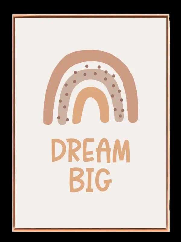 Gentle Dream Big Rainbow Plakat
