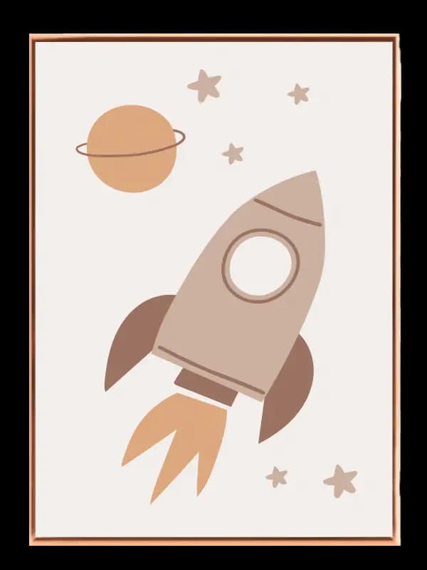 Gentle Rocket Adventure Plakat