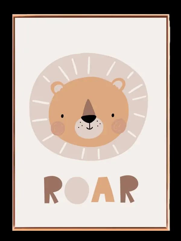 Gentle Lion Roar Plakat