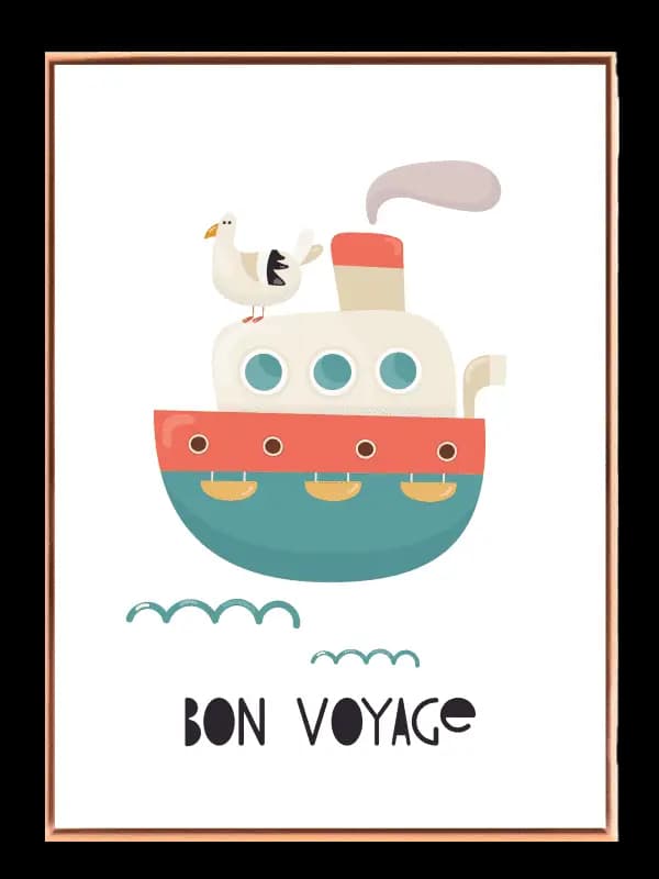 Playful Boat Adventure Plakat