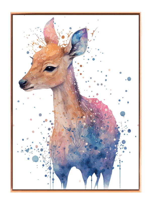 Gentle Dreamy Deer Plakat