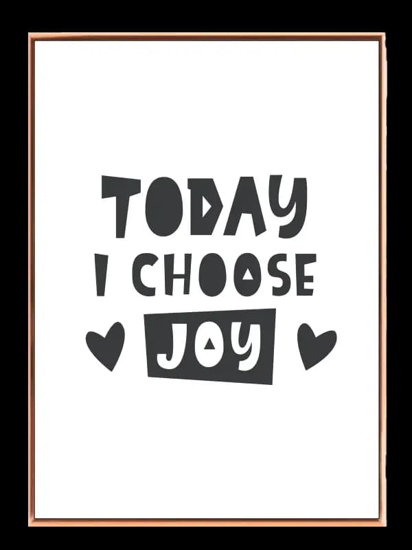 Happy Joyful Positive Quote Plakat
