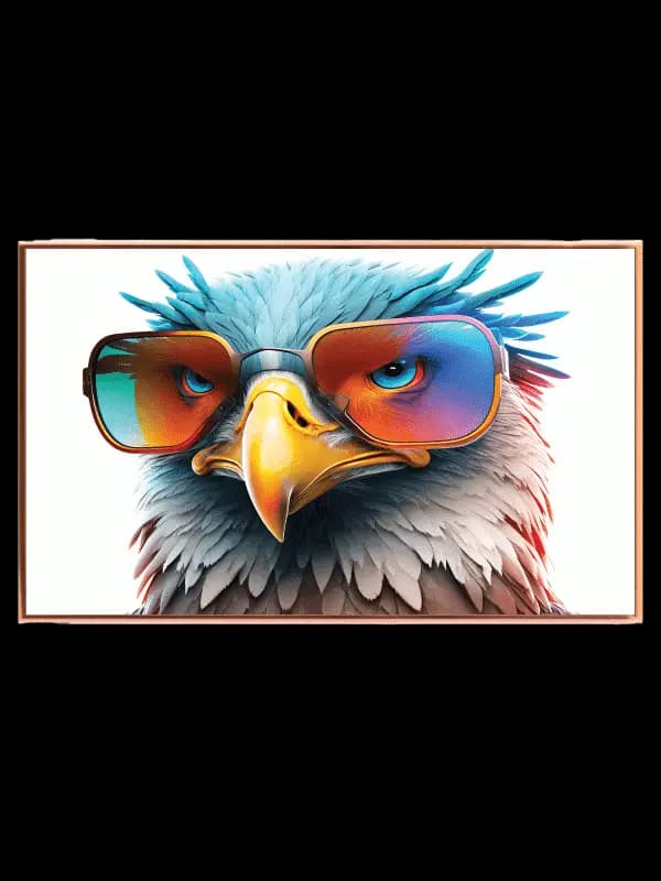 Cool Eagle With Sunglasses Plakat