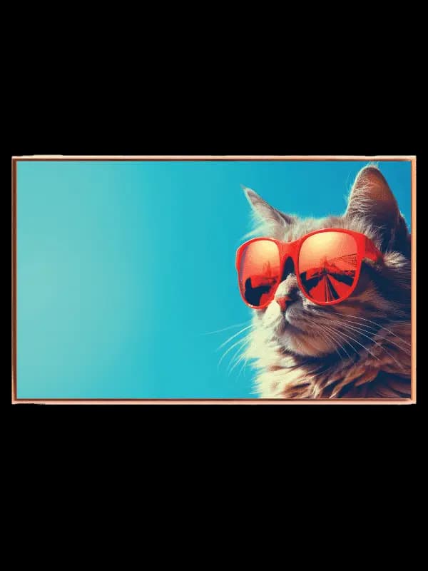 Cool Cat With Sunglasses Plakat
