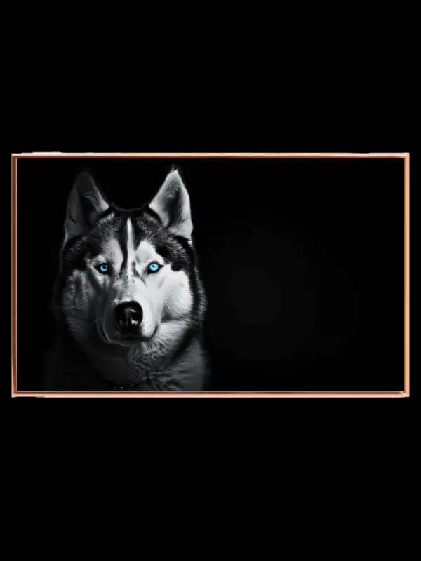 Mystic Husky Portrait Plakat