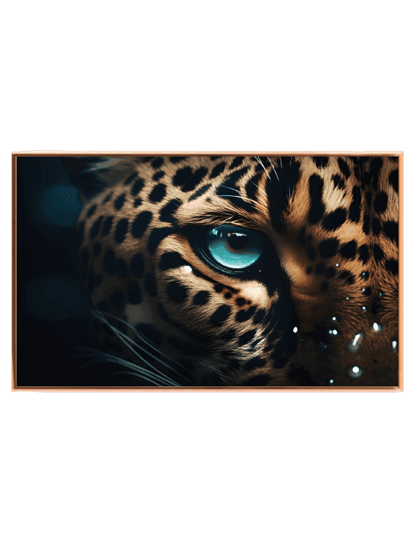 Curious Leopard Eye Plakat