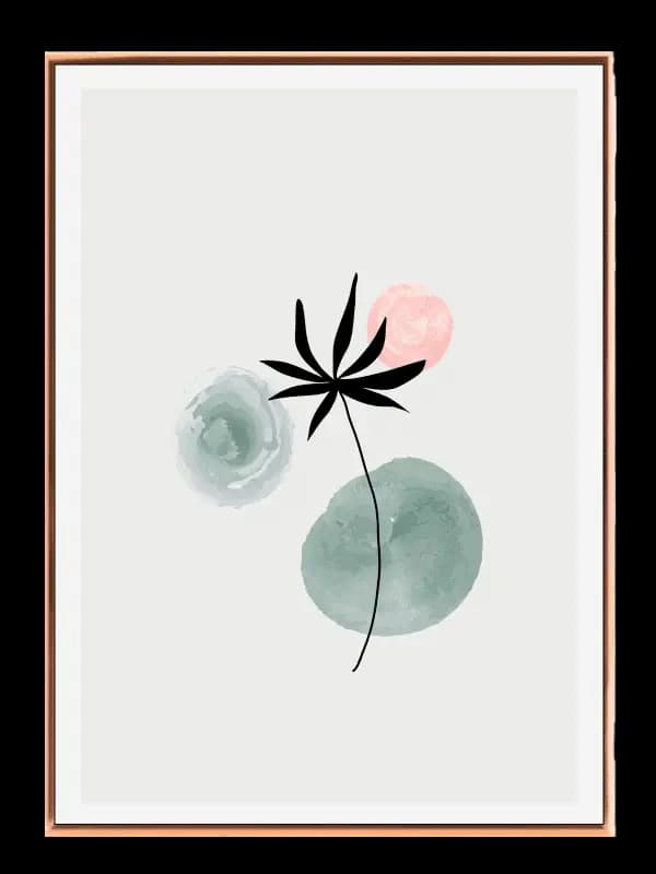 Whispering Leaf Bloom Plakat