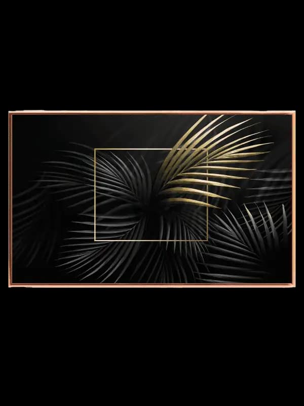 Golden Palm Silhouette Plakat