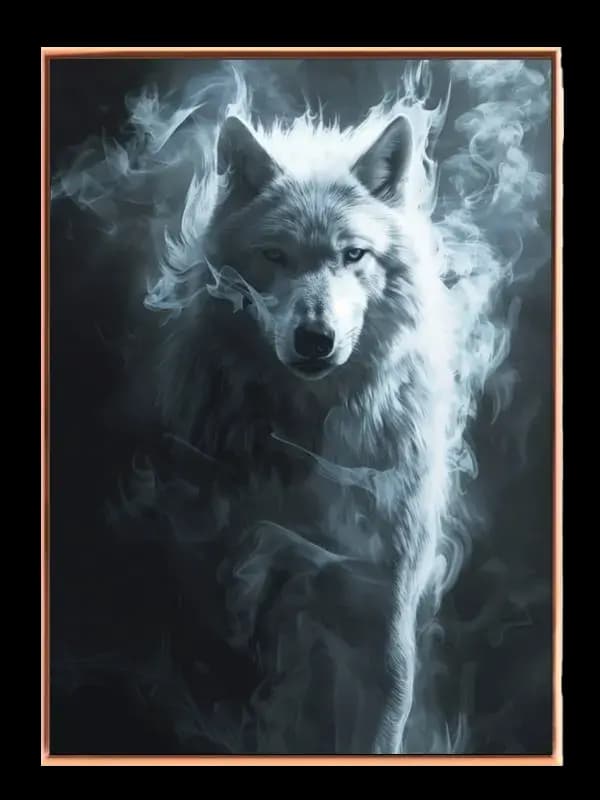 White Wolf Plakat