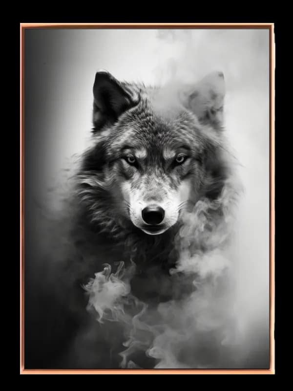 Wolf In Plakat