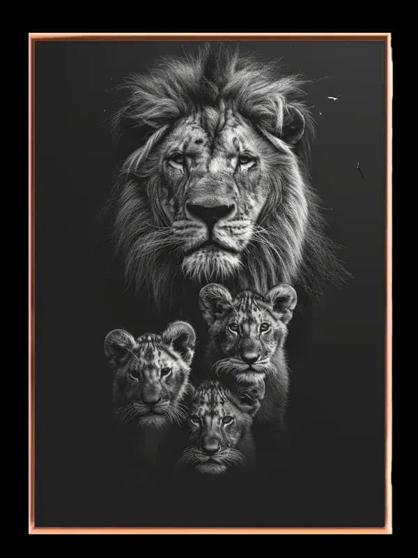 Lion And Plakat