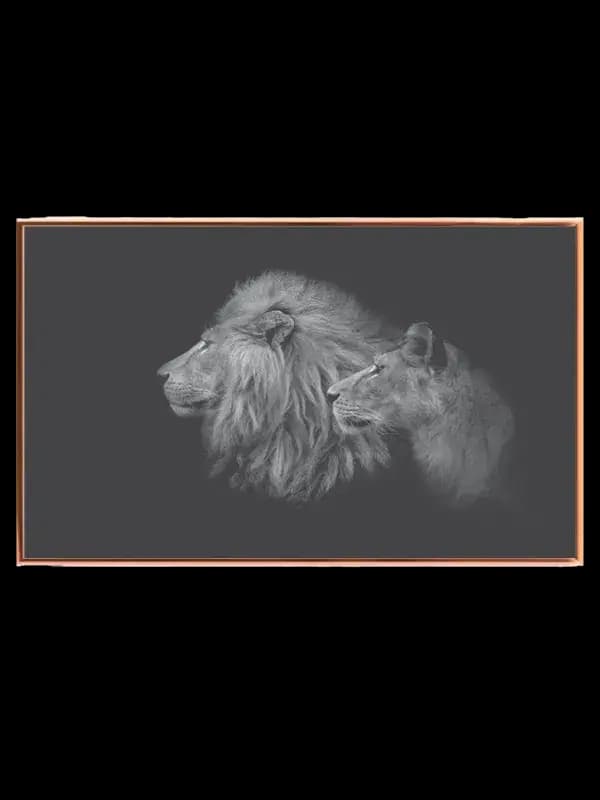 Lion Couple Plakat