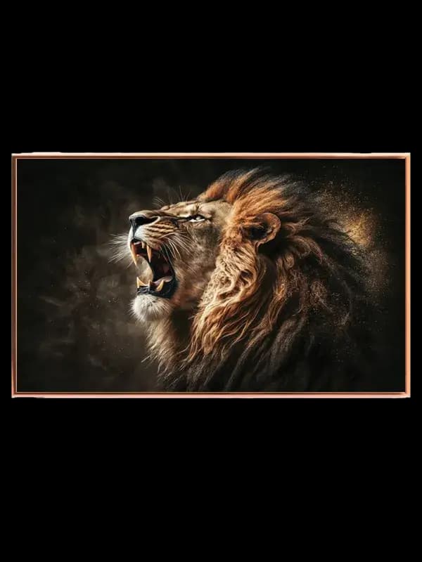 Roaring Lion No2 Plakat