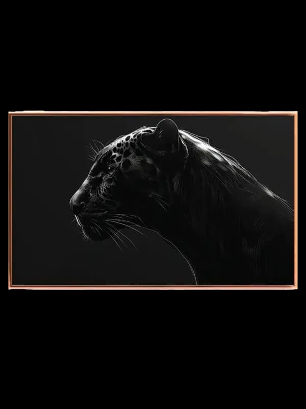 Ko Jaguar Side Profile Plakat