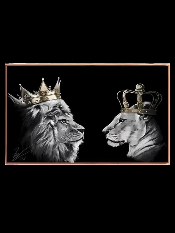 Lion King Pair Plakat